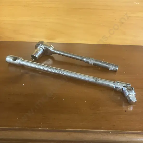 Vintage Britool 1/2” Drive E74 /40T Ratchet, E98 Drive Extension, E91 Swivel Adapter & AF19/32 Socket -  Made in England
