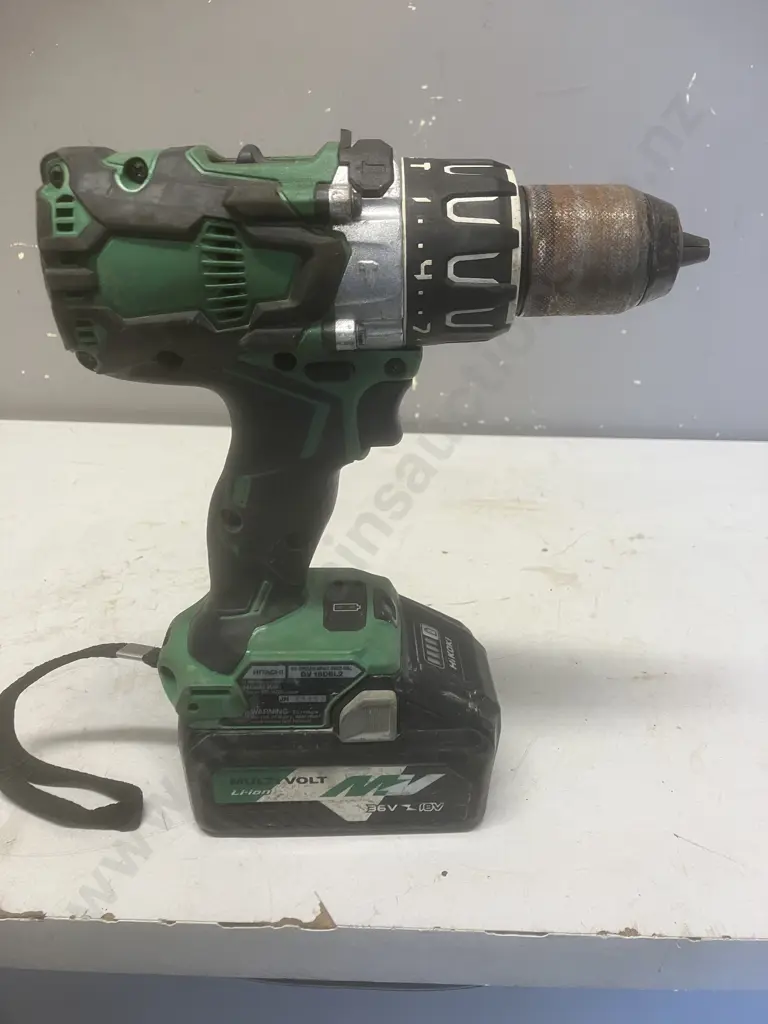 Hitachi 18V Brushless Impact Driver Drill DV18DBL2 With Hikoki Battery BSL36B18 Multivolt 18/36V (4/8Ah) - No Charger Image 1++