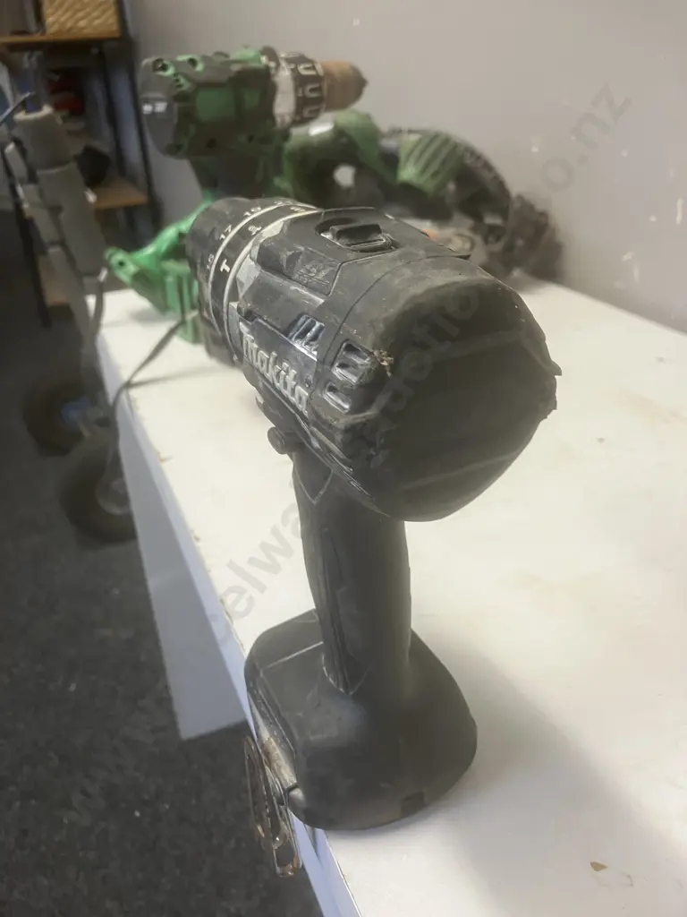 Makita DHP484 18V Brushless Hammer Driver Drill Skin Only Image 1++