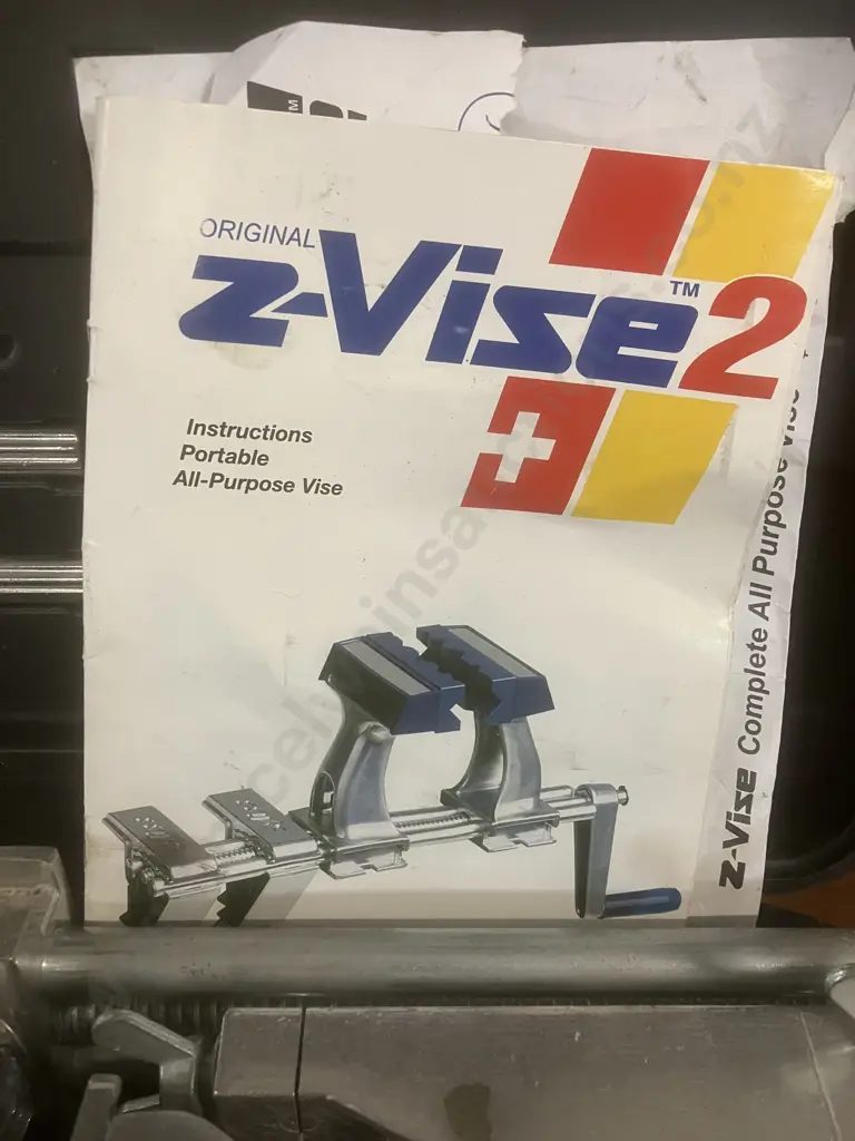 Original Z-Vise2 Portable All Purpose Vise - Zyliss, In Moulded Case With Instructions Image 1++