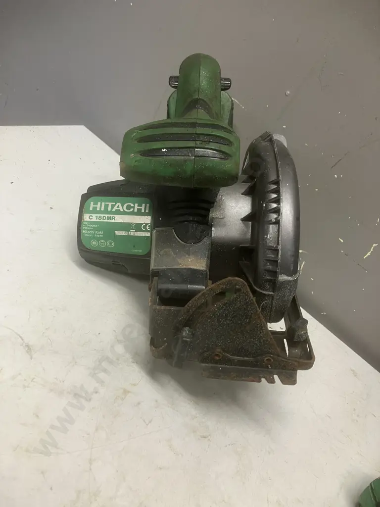 Hitachi WH18DSL 18V Cordless Impact Driver & Drill Skins Only. Hitachi C18DMR 18V Circular Saw Skin Only Image 1++