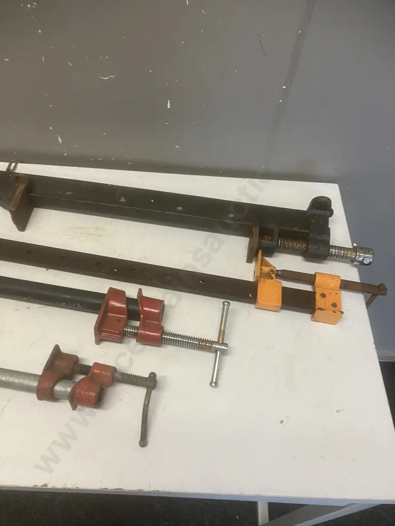Four Clamps of Different Sizes Image 1++
