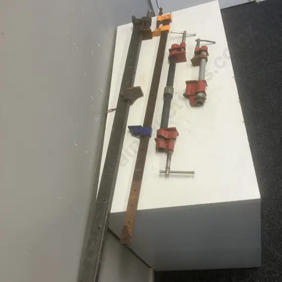 Four Clamps of Different Sizes