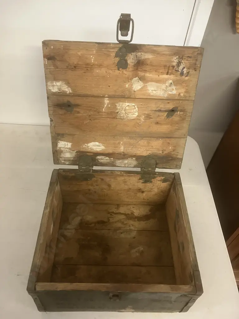 Vintage 1969 CSSR (Czechoslovakia) 7.62-T65 Wooden Ammunition Crate, Zbrojovka Vlašim - 1969. H18 W35 D31cm Image 1++