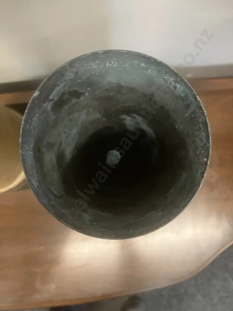 105mm M14 Brass Cartridge Case (37 x 12cm) With Cardboard Storage Tube Image 1++