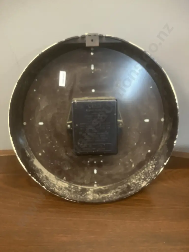 Vintage Brown Bakelite Wall Slave Clock by Gents of Leicester (EX NZ Post). c1950s Image 1++