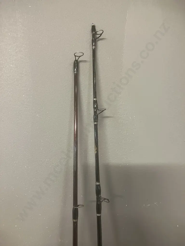 Okuma Typhoon 6' 6" 6-8Kg  & Shimano Catana Snapper 6-8Kg Rods (Ends Damaged) Image 1++