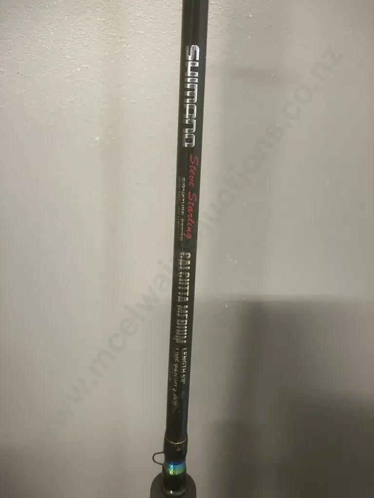 Steve Starling Signature Series Ian Miller Design Calcutta Medium Fishing Rod - 5'8" 4.8kg Image 1++