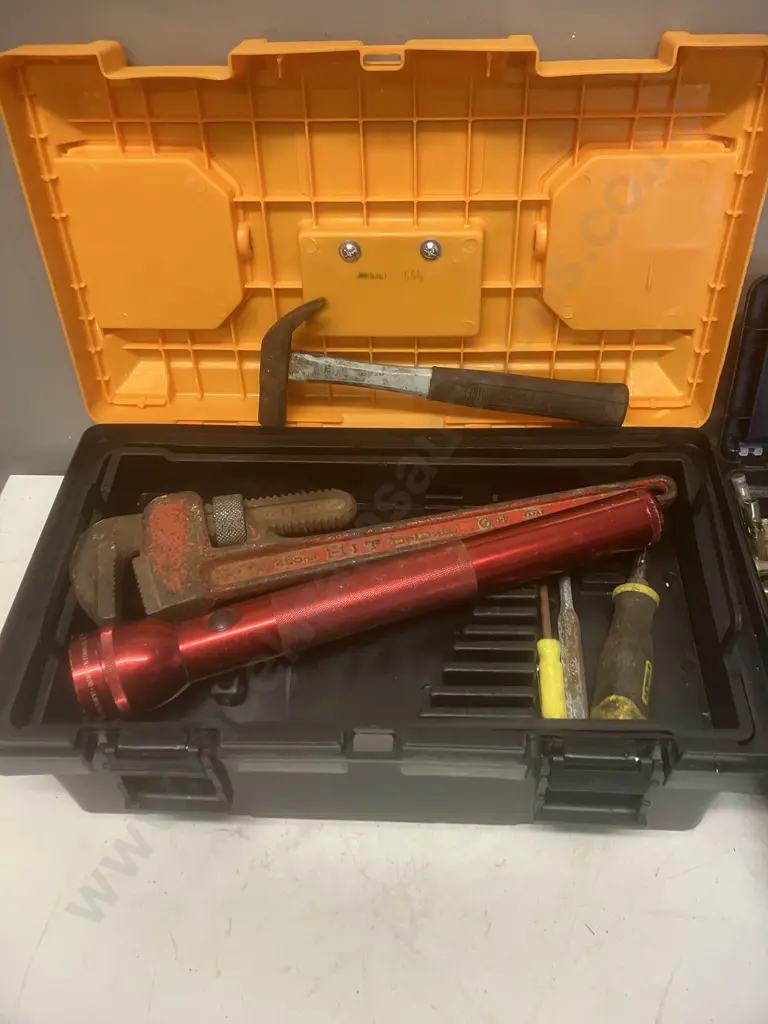 Three Toolboxes And Contents Image 1++