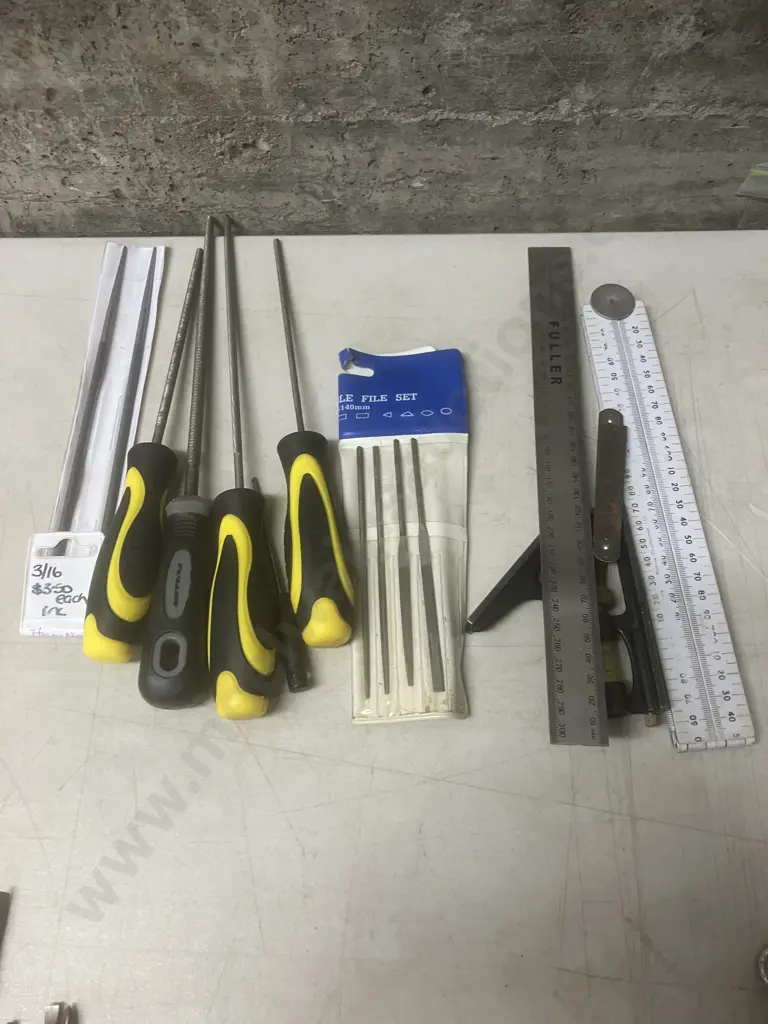 Tools - Permanent Strainers Tool, Allen Key Sets, Files, Hardware, Padlocks Etc Image 1++
