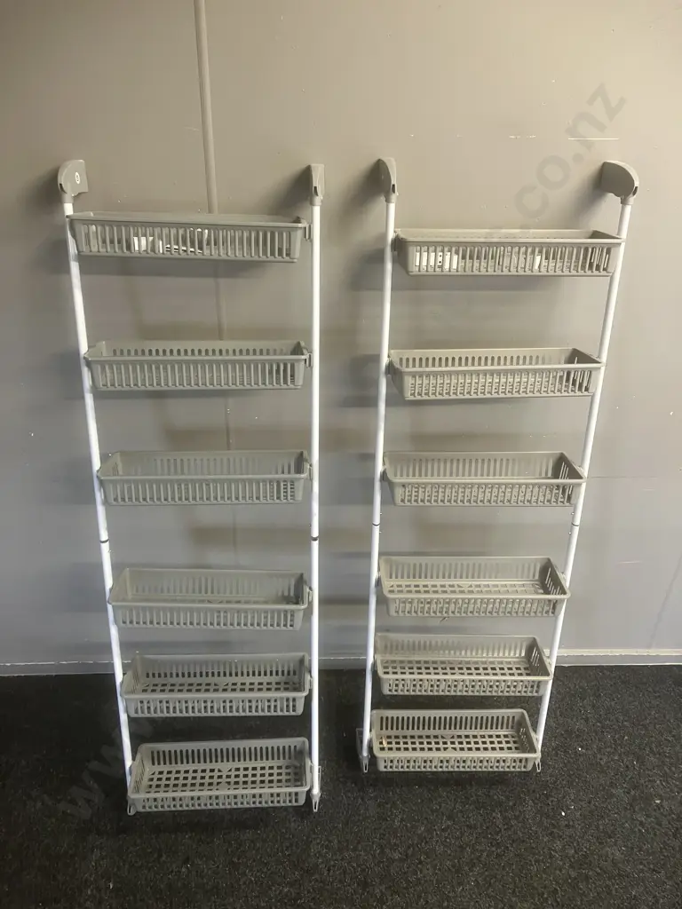 Pair of Hanging Door Shelves. H1.5m Image 1++