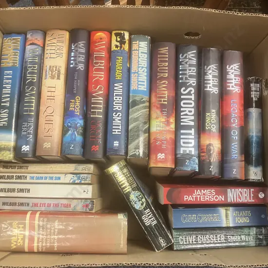 Wilbur Smith Novels x 18, Clive Cussler & James Patterson