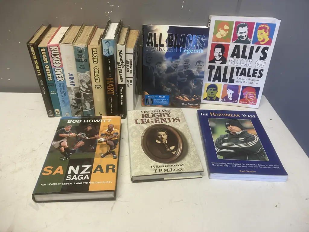 NZ Rugby Books, Rugby 77 British Lions IN NZ, Season Of Glory Etc Image 1++