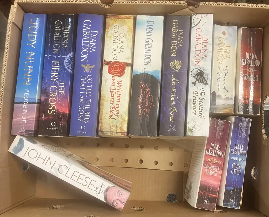 Diana Gabaldon Novels x 11, John Cleese 'So, Anyway' Image 1++