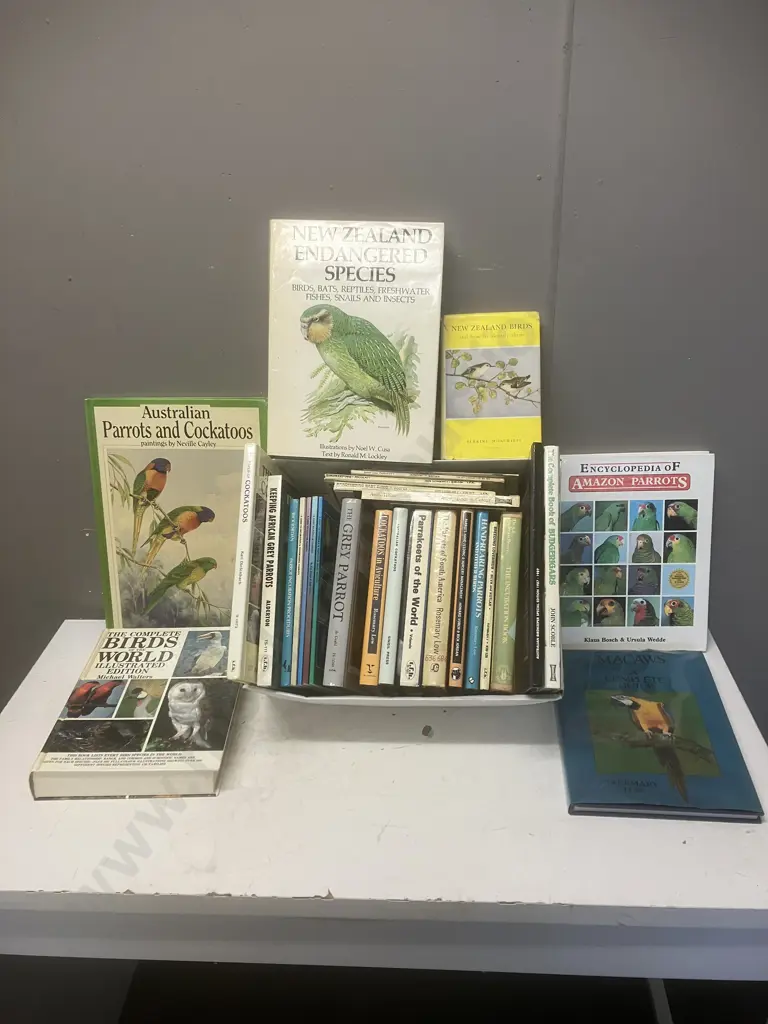 Bird Books x 28 - Bird Care, Parrots, Budgerigar Image 1++
