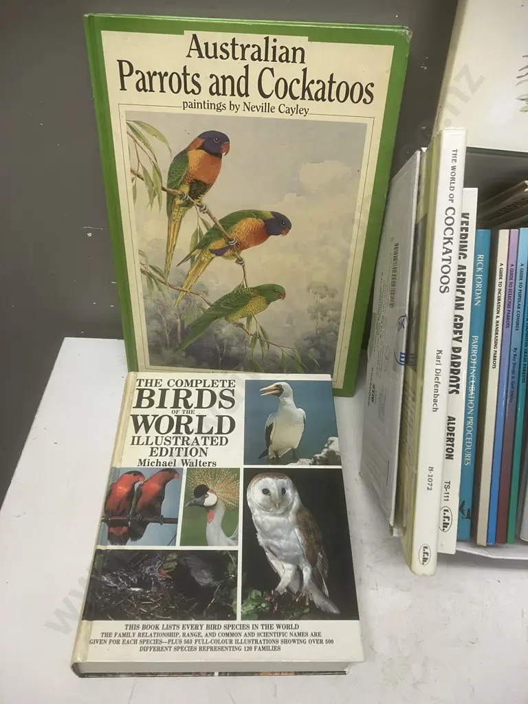 Bird Books x 28 - Bird Care, Parrots, Budgerigar Image 1++