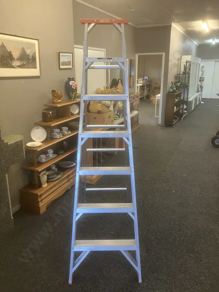 Alco Domestic Combination Step Extension Ladder 2.13-3.89m ACH7, 120Kg Image 1++