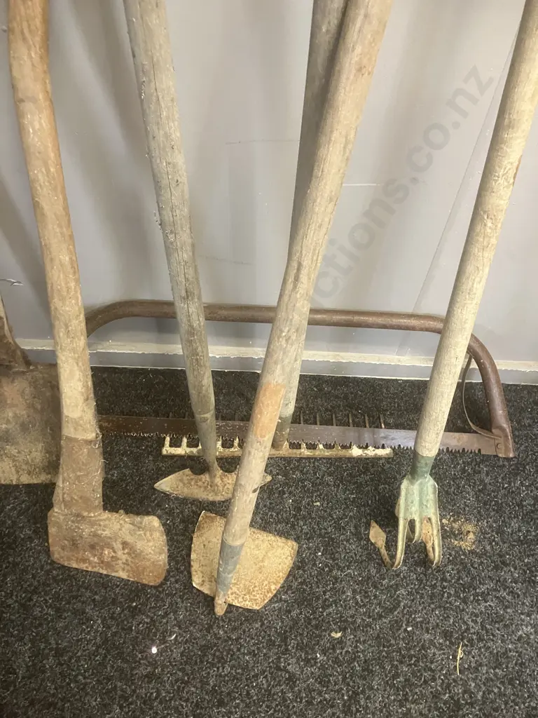 Assorted Garden Tools (Some As Found) Image 1++