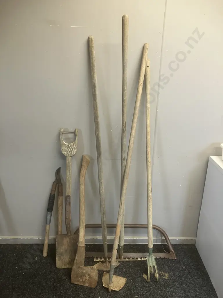Assorted Garden Tools (Some As Found) Image 1++
