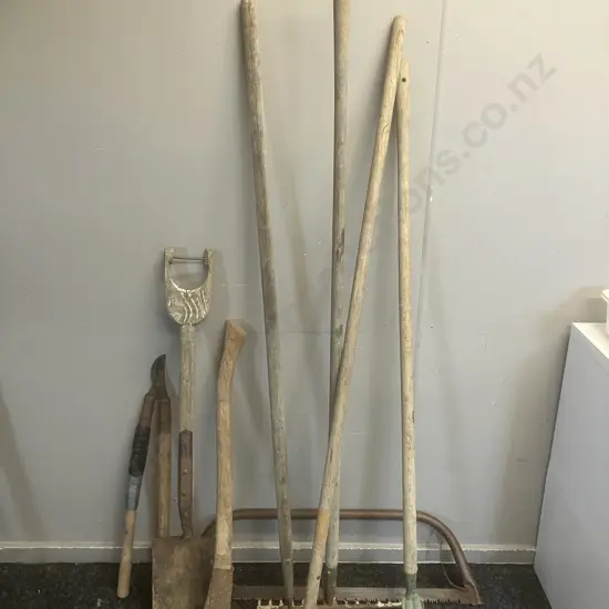 Assorted Garden Tools (Some As Found)