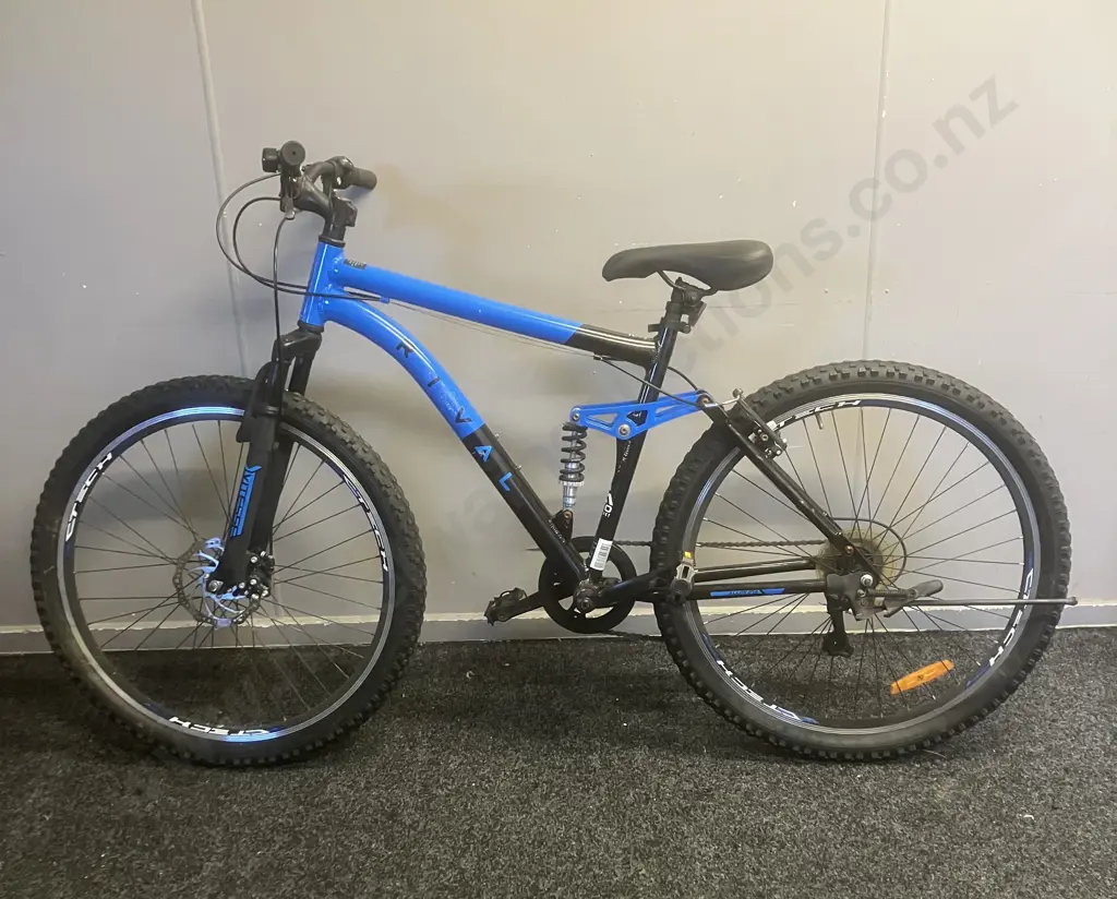 RIVAL Blue &  Black Mountain Bike Image 1++