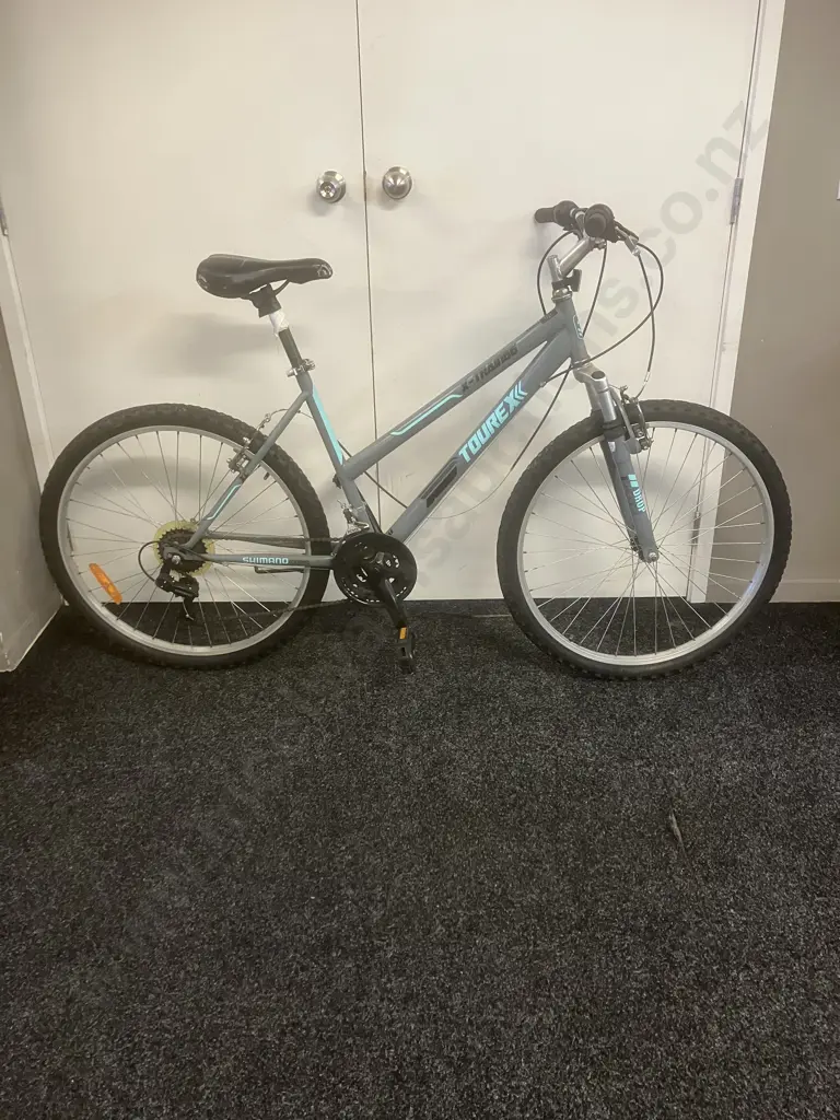 TOUREX-X-Train66  Grey & Blue Bike Image 1++