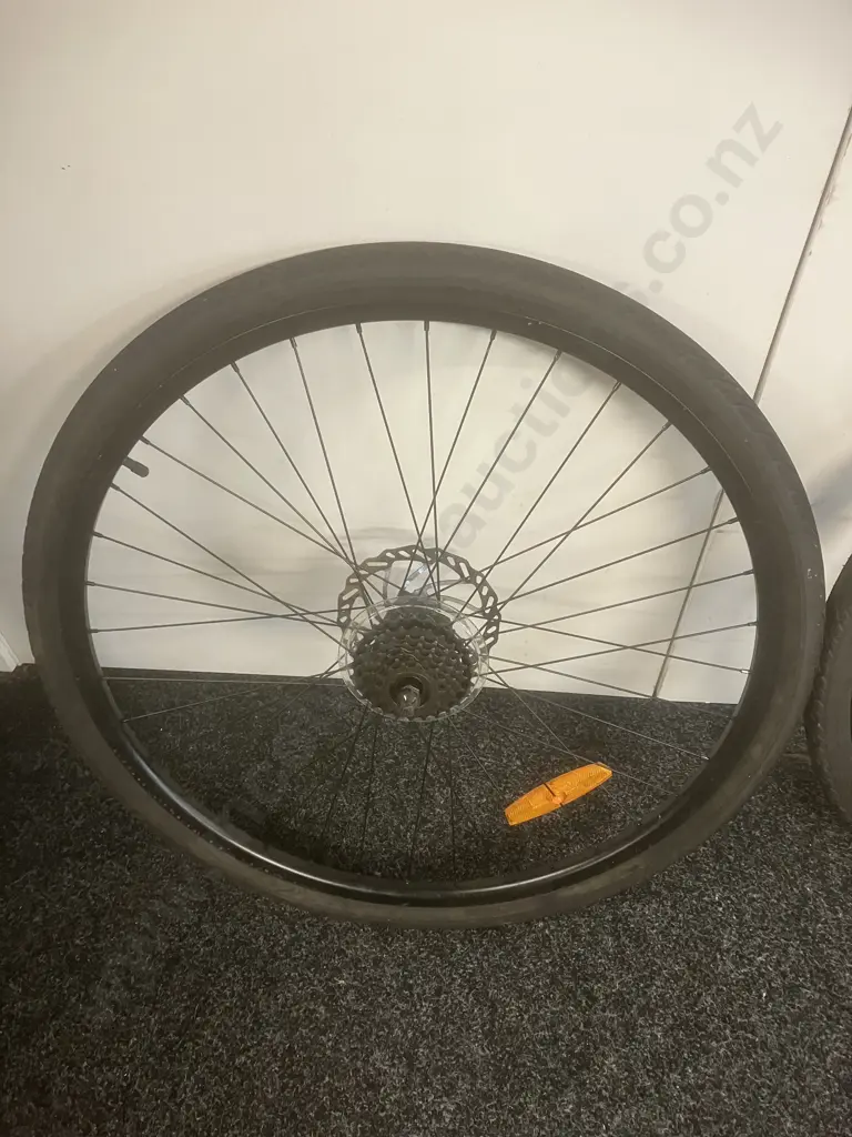 Pair of Bike Wheels Image 1++
