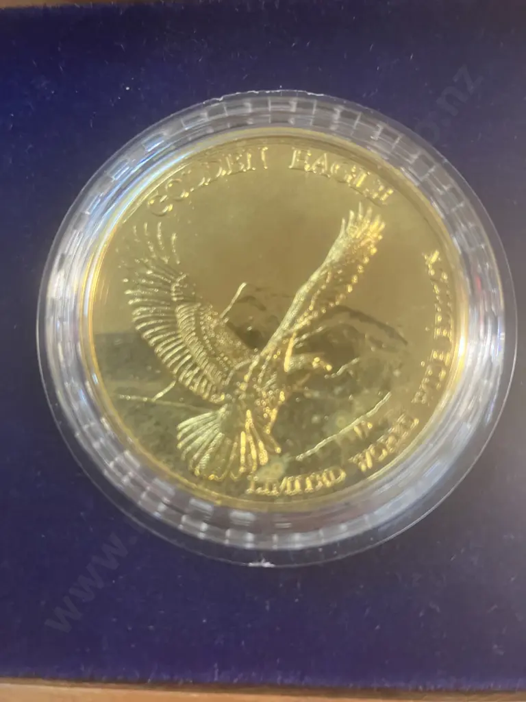 Klondike International Gold & Silver Prospector Three-Coin Set In Timber Display Case - #3347 / 5000 Image 1++