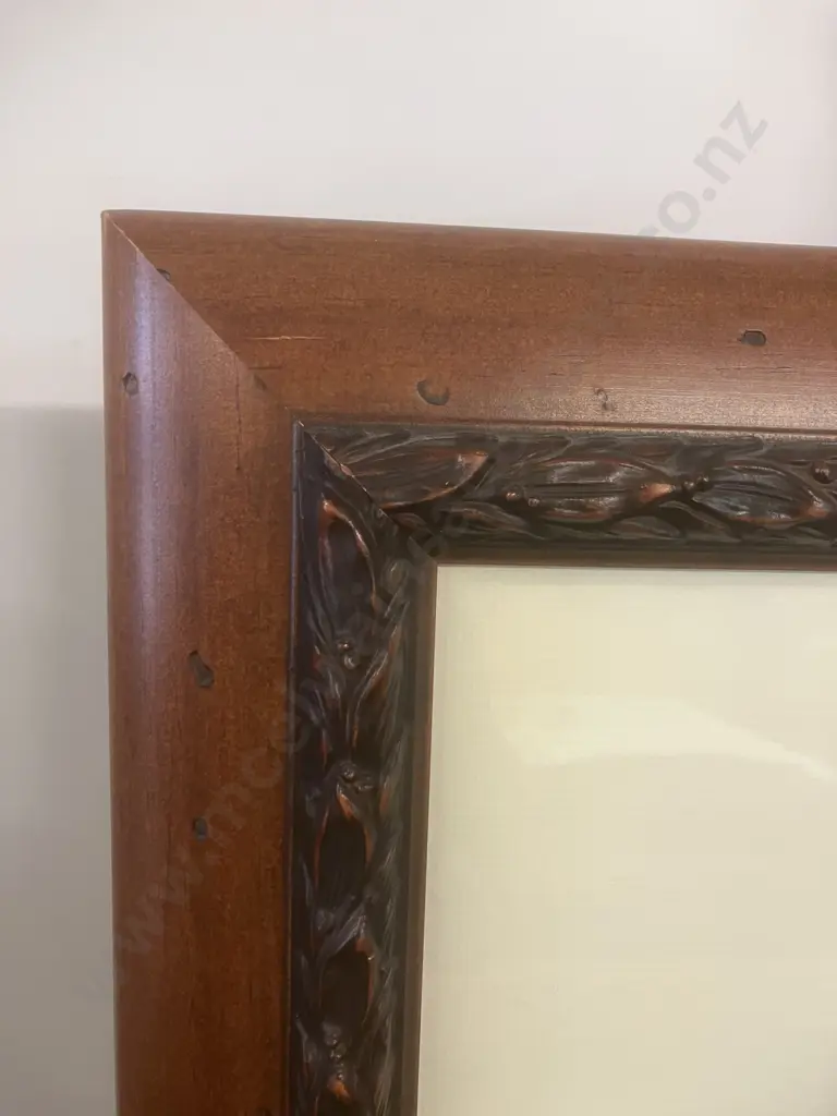 CF Goldie Art Print "A Good Joke" - Te Aho-te-Rangi Wharepu of Ngati Mahuta. Glazed & Matted Frame. 87.5 x 73cm Image 1++