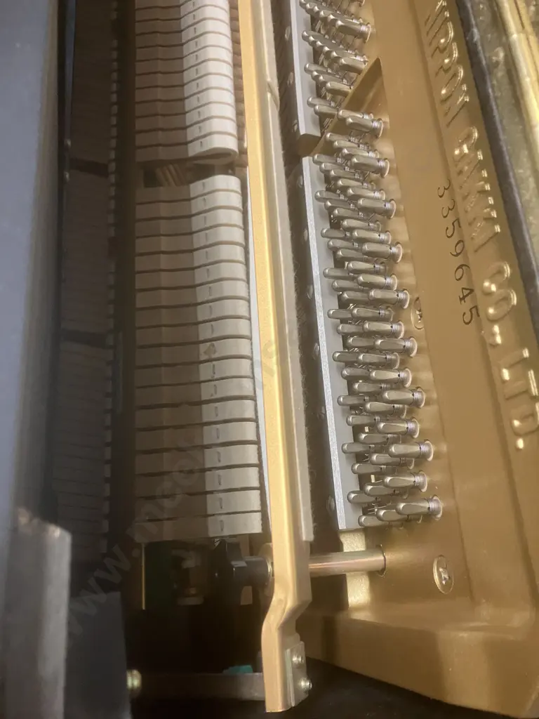 Stunning Yamaha UX3 Upright Piano In Excellent Condition - Polished Ebony, 131cm Image 1++
