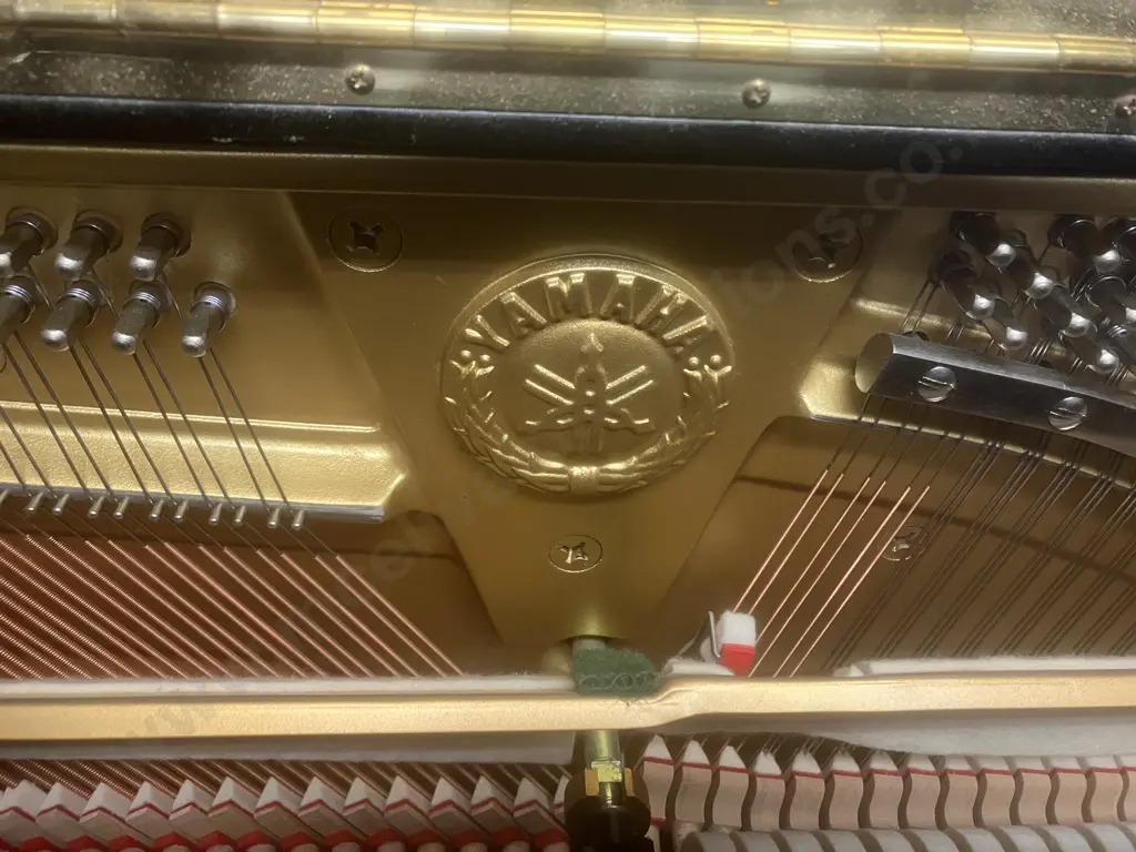 Stunning Yamaha UX3 Upright Piano In Excellent Condition - Polished Ebony, 131cm Image 1++