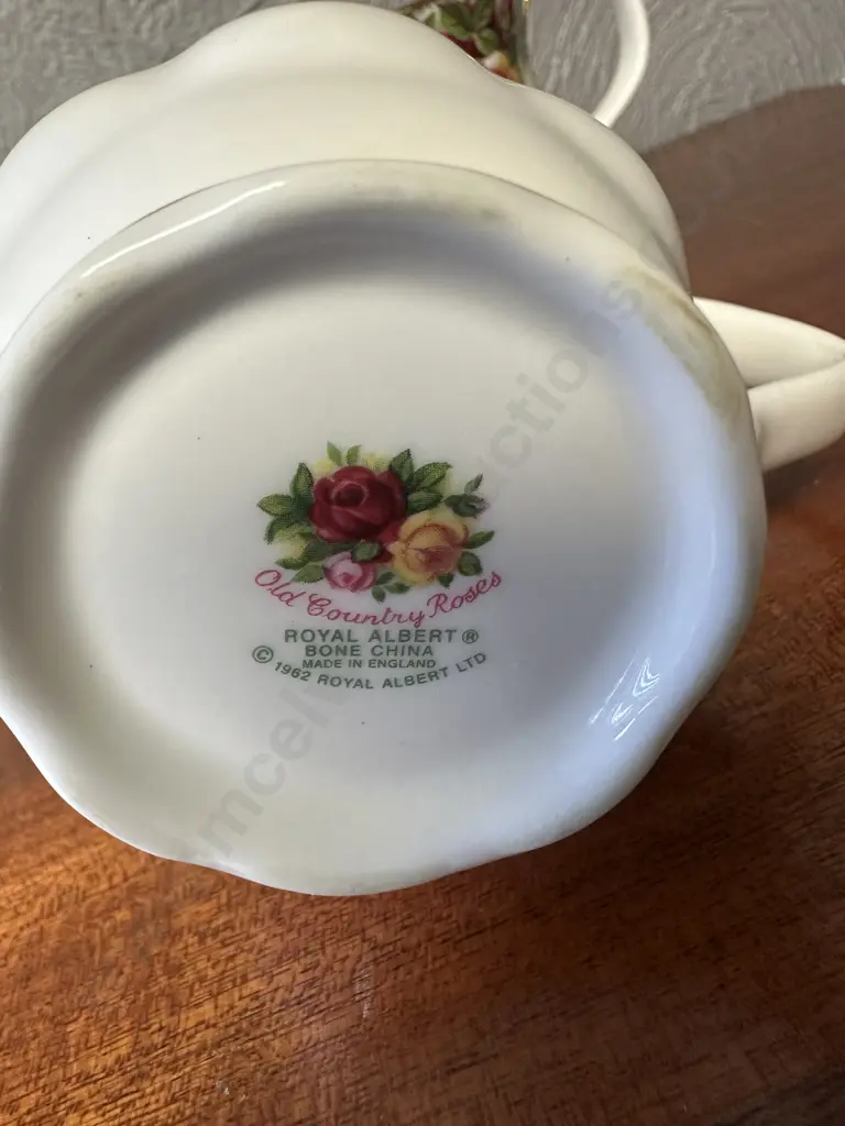 Royal Albert Old Country Roses Bone China Made In England Coffee Mugs x7 Image 1++
