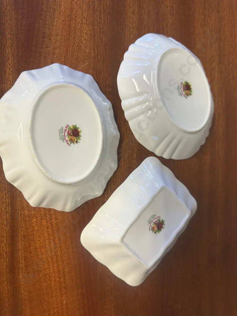 Royal Albert Old Country Roses Bone China Made In England Assorted Dishes Image 1++