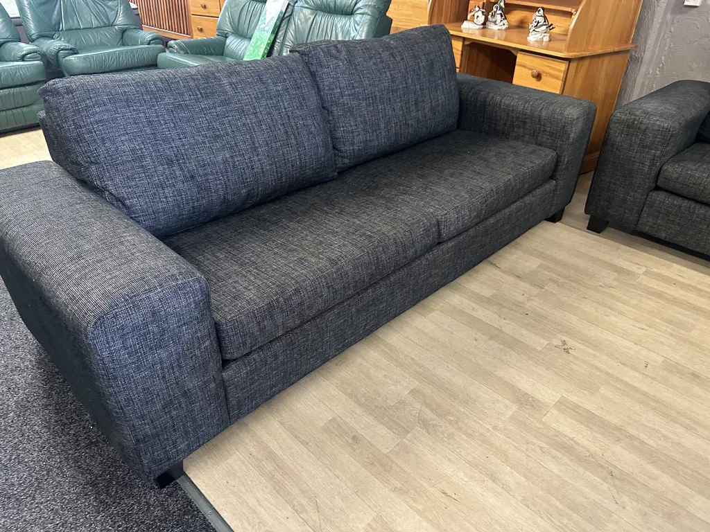 Tasman 2 Piece Fabric Lounge Suite Ex Harvey Norman Image 1++