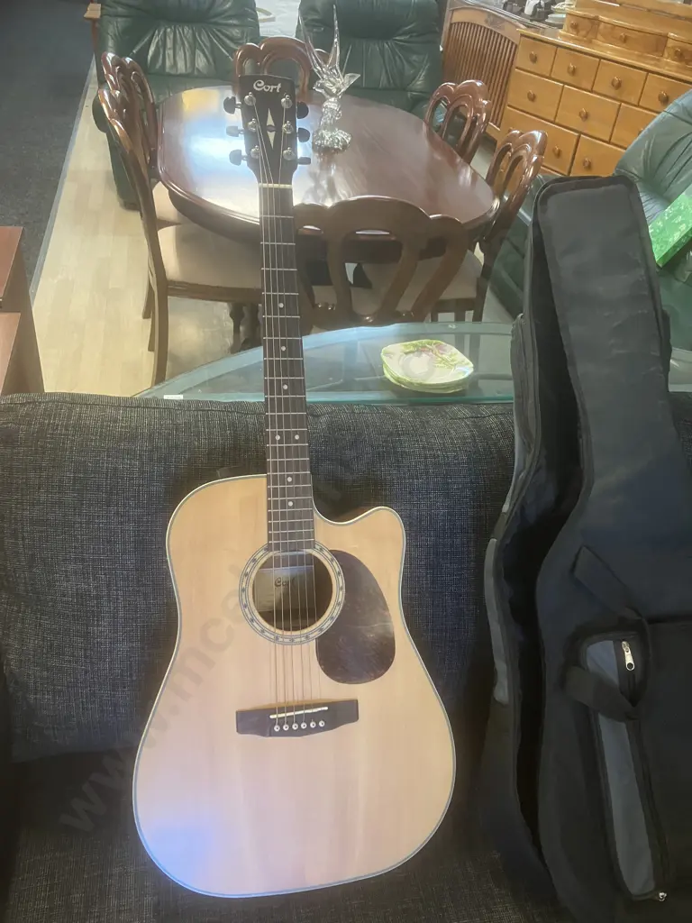 Cort MR700 Acoustic Guitar With FISHMAN ISYS+, Padded Carry Bag & Strap Image 1++