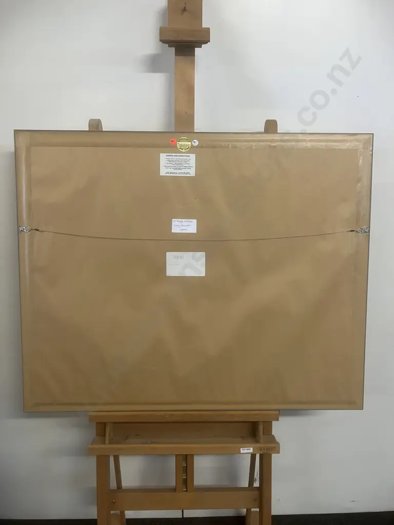 Kerry Brandon "La Paya Arenosa" Offset Lithograph, Signed. Framed & Matted, Behind Perspex. 73 x 91cm Image 1++