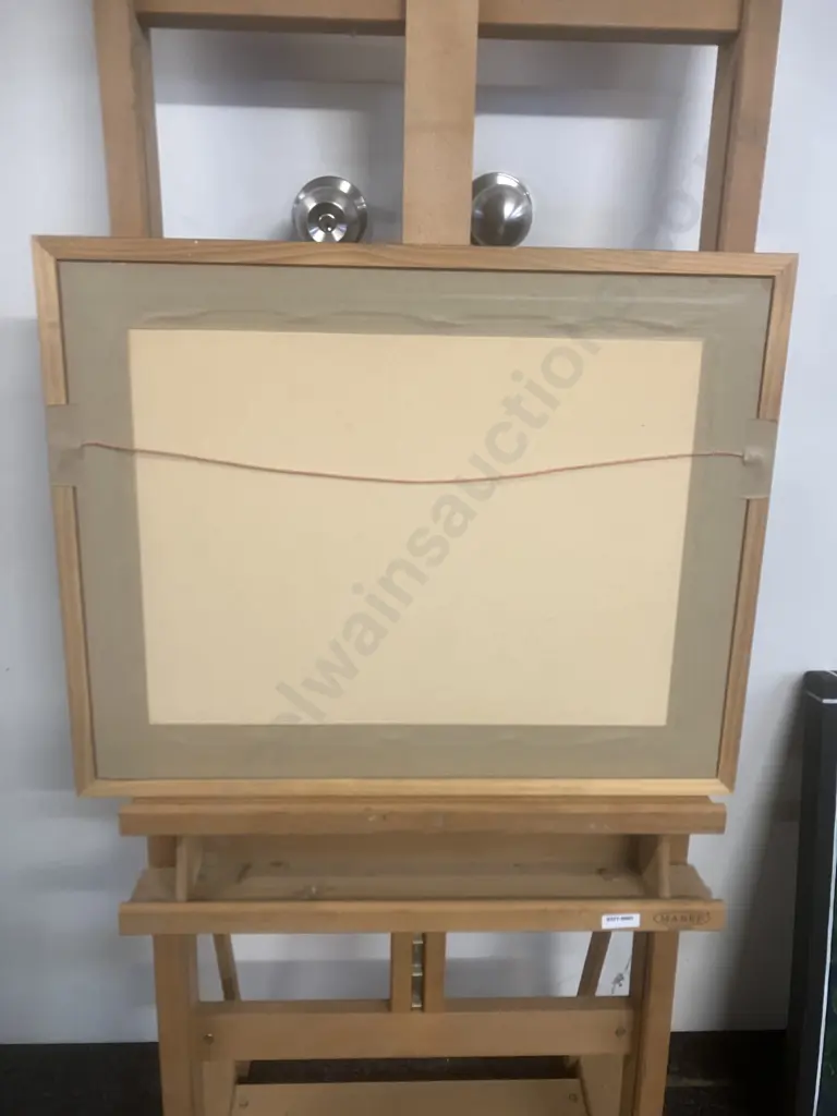Kerry Brandon 04 Original Artwork on Board. Framed 45 x 56cm Image 1++