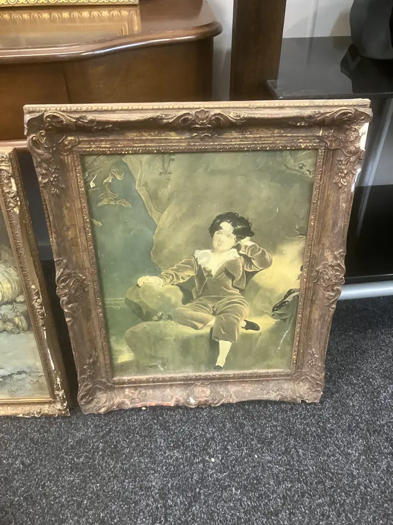Framed Classical Paintings Prints x 3 Image 1++