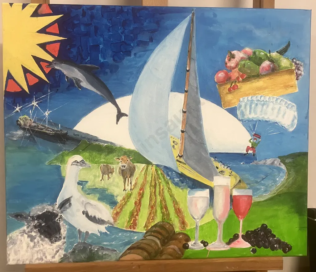 Original Artwork on Canvas. 50 x 60cm Image 1++