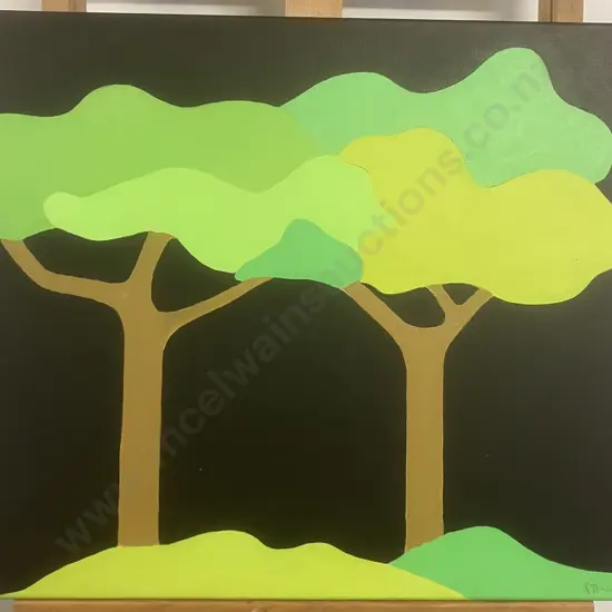 Kerry Brandon 06 Original Artwork, Signed Lower Right. 50 x 60cm