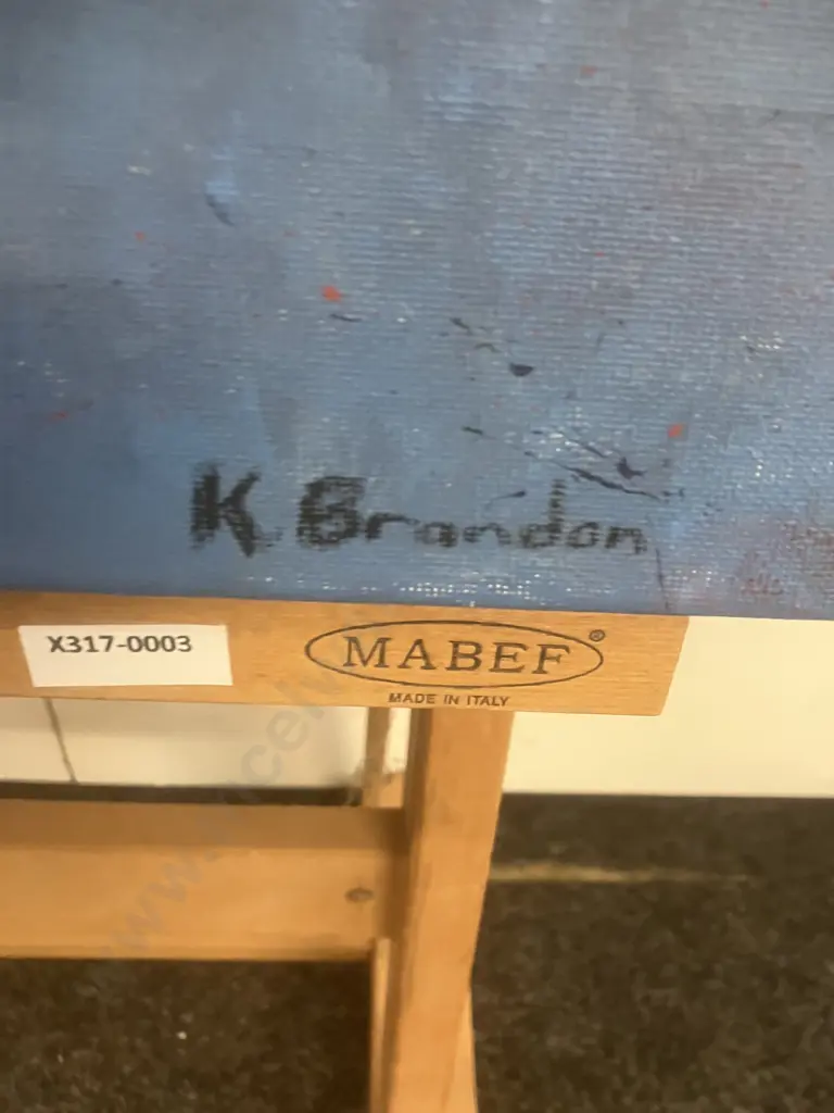Kerry Brandon "The Table" Oil On Canvas, Signed Lower Right. 50 x 60cm Image 1++