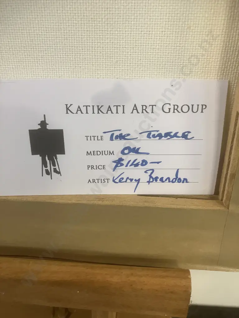 Kerry Brandon "The Table" Oil On Canvas, Signed Lower Right. 50 x 60cm Image 1++