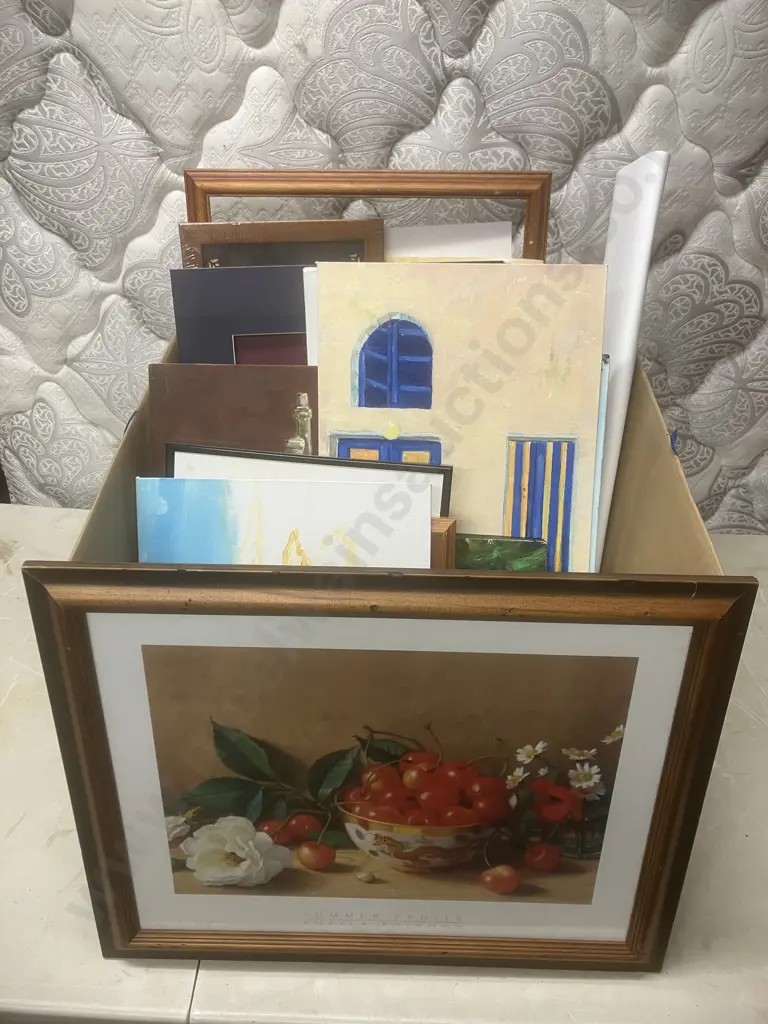 Assorted Art, Prints, Frames Etc Image 1++