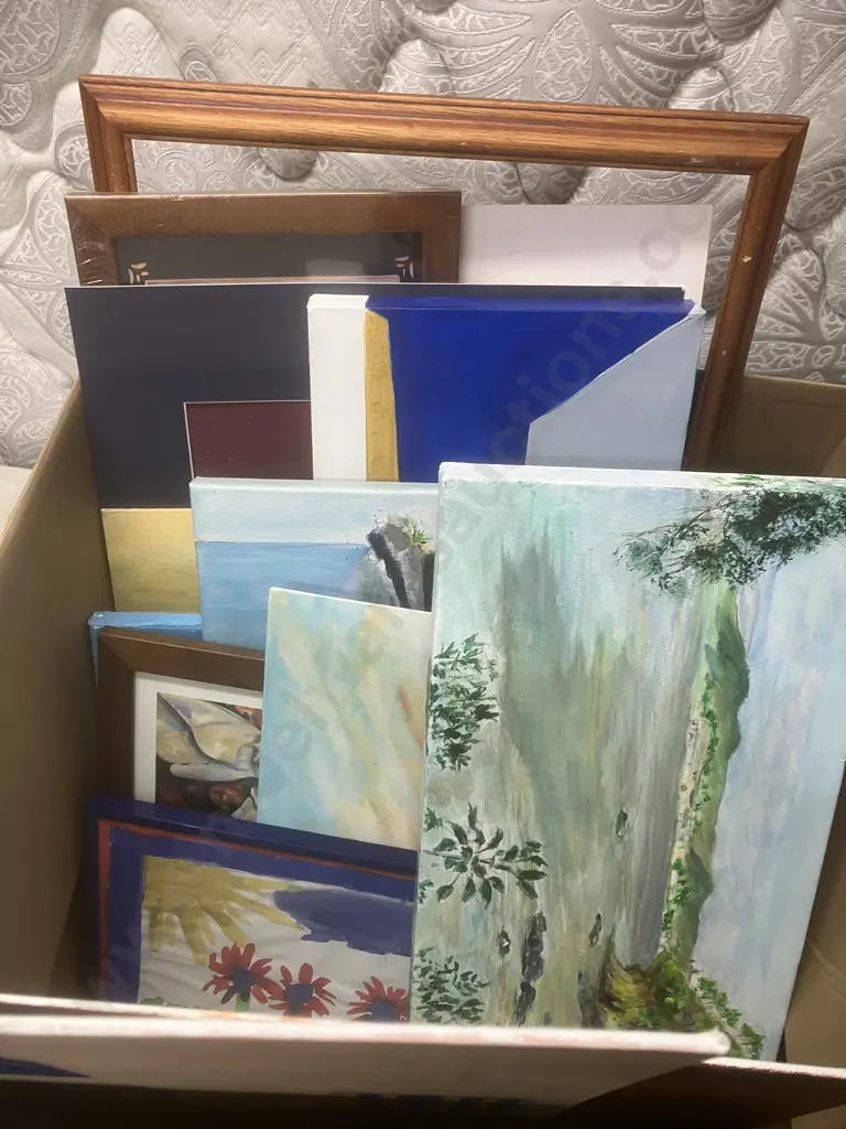 Assorted Art, Prints, Frames Etc Image 1++