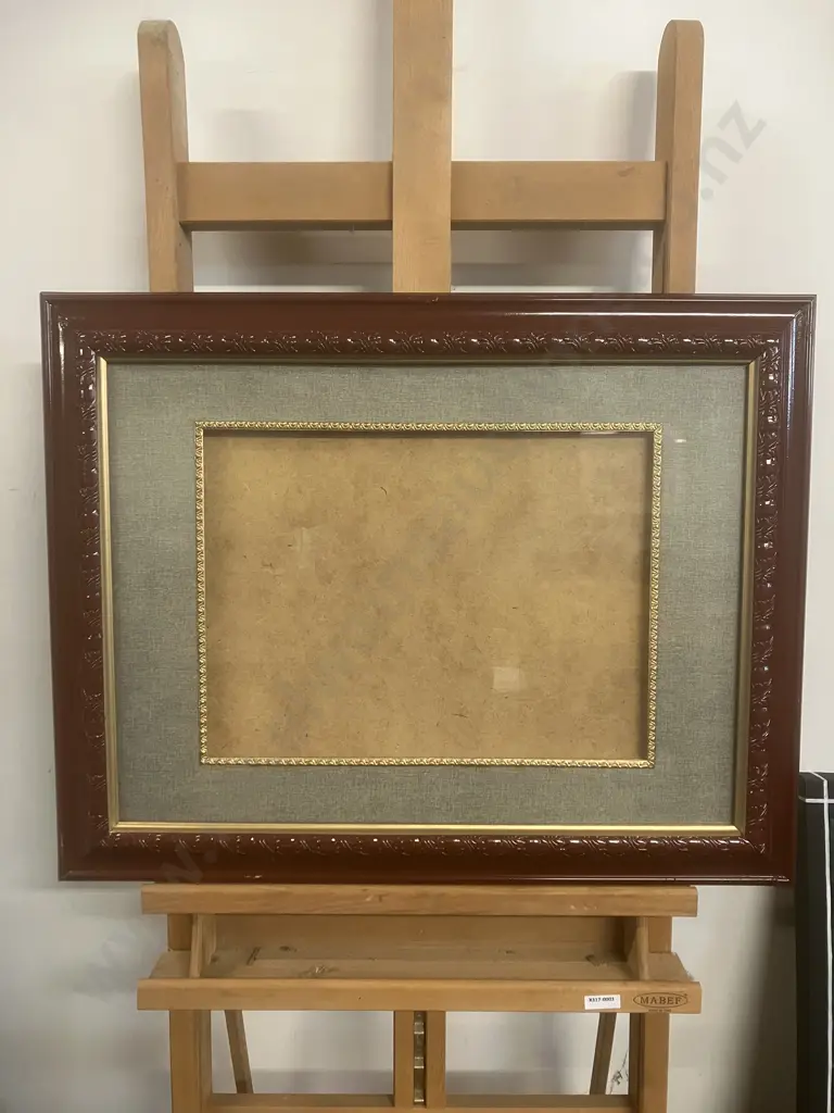 Ornate Picture Frame With Glass. 53 x 68cm Image 1++