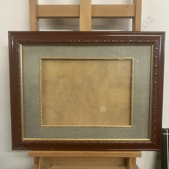 Ornate Picture Frame With Glass. 53 x 68cm