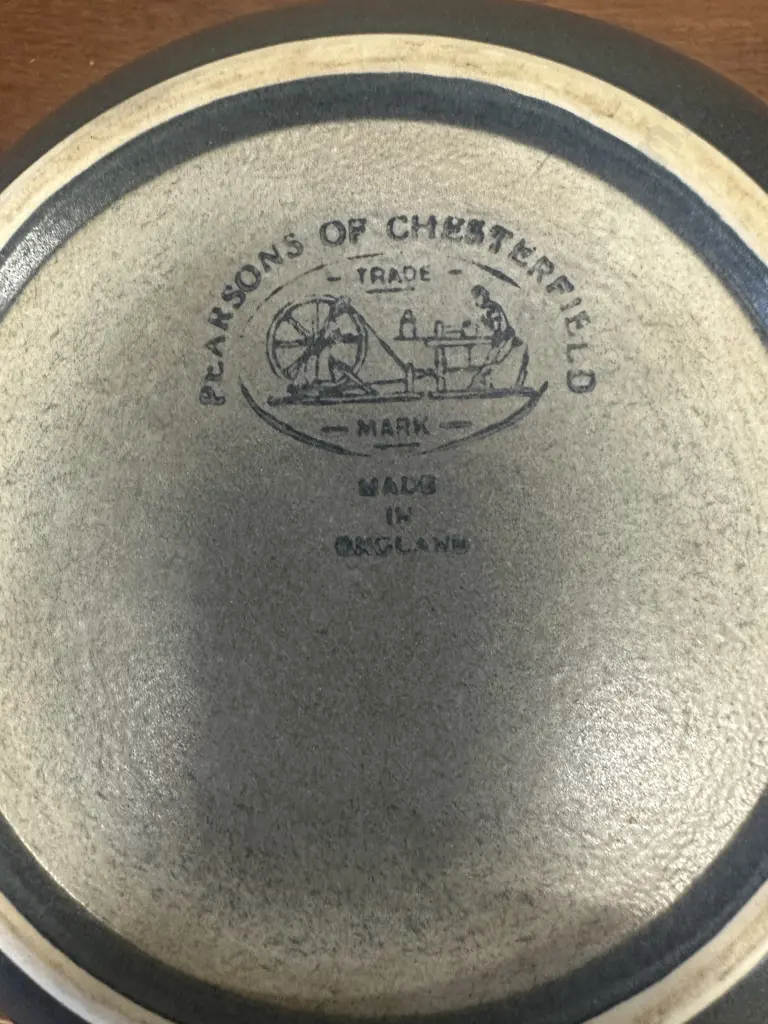 Pearsons Of Chesterfield Decorative Bowl 8.5.Diam21cm. Image 1++