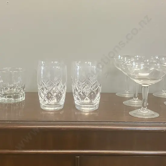 Assorted Glassware