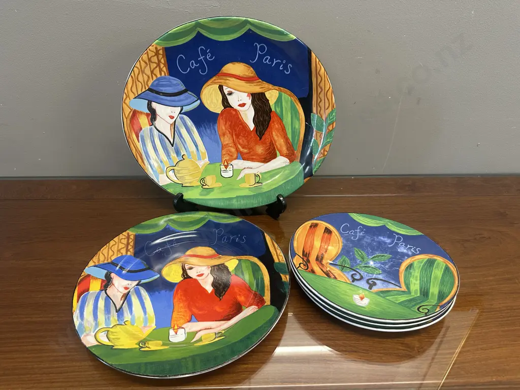 Verdi Cafe Paris Serving Plates Etc Image 1++