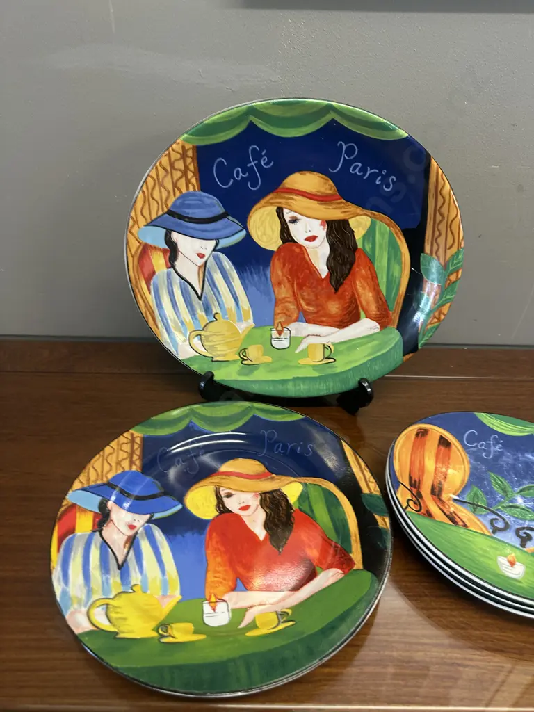 Verdi Cafe Paris Serving Plates Etc Image 1++